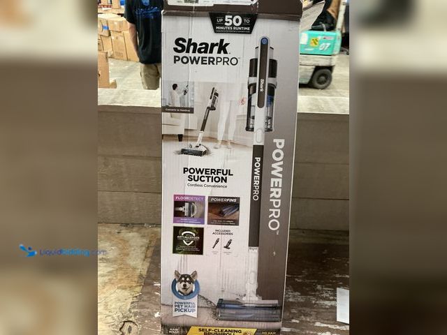 Lot 49-3563939 - Shark PowerPro Bagless Cordless HEPA Filter Portable Stick Vacuum Cleaner for Multisurfaces, up to 5...