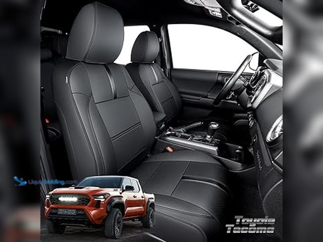 Lot 49-5407773 - DrCarNow for Toyota Tacoma Seat Covers,Fit for 2016-2019 2020 2021 2022 2023 Leather Seat Cover Crew...