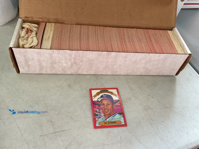 Lot 49-5350471 - Other 1991 DONRUSS BASEBALL COMPLETE 716 CARD SET INCLUDING BO JACKSON AND MORE