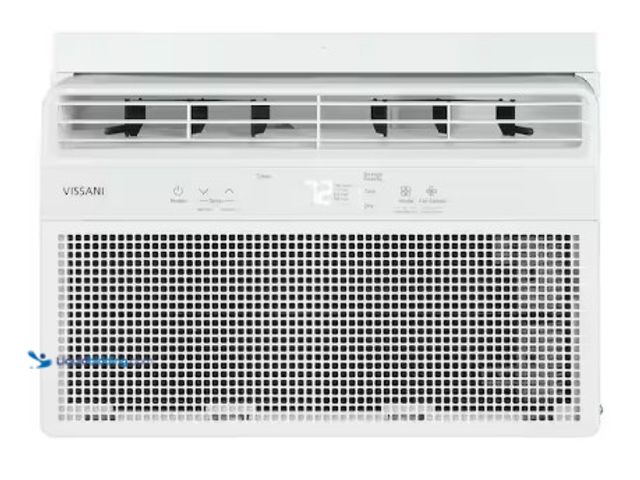Lot 49-3631303 - Vissani 5,000 BTU 115-Volt Window Air Conditioner (Cools 150 sq.ft.) with Remote and Dehumidifier in...