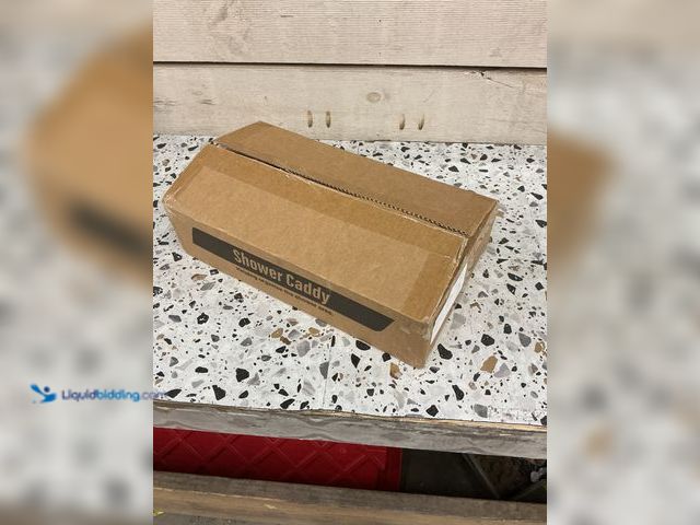 Lot 49-5485280 - Coonoor Corner Shower Caddy Tension Pole. 62-115 inch. 5 Tier rustproof bathroom organizer shelves. ...