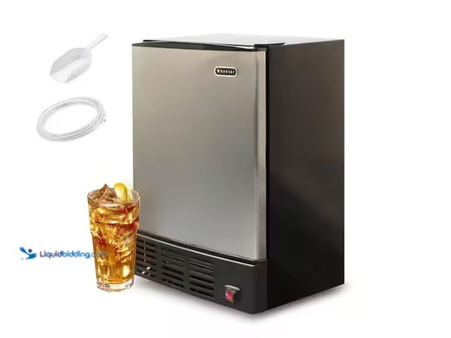 Lot 49-1622818 - Whynter 15-Inch 12-Lbs Built-In Ice Maker Model # UIM-155 Crescent-Shaped Ice, Energy Star Rated, in...