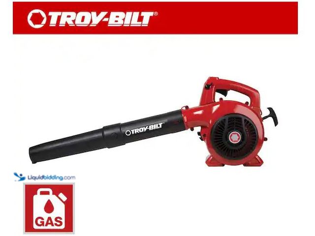 Lot 49-5573128 - Troy-Bilt
200 MPH 430 CFM 2-Cycle 25cc Gas Handheld Leaf Blower, Used, Damaged Box