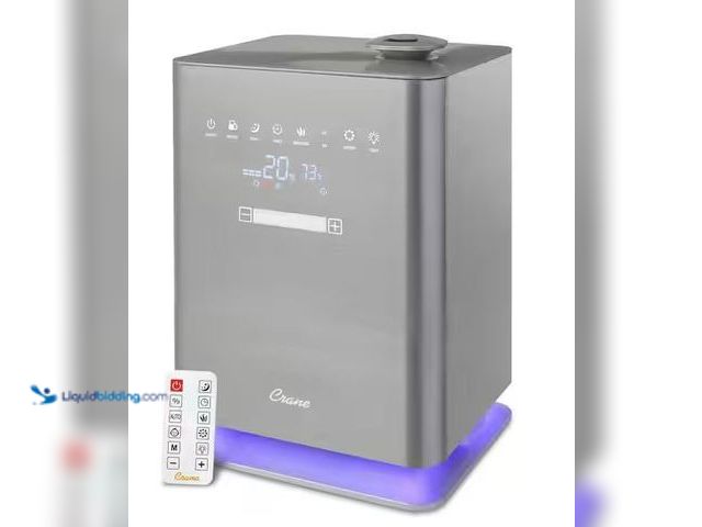 Lot 49-5490062 - Crane
1.2 Gal. Warm & Cool Mist Top Fill Humidifier with Remote for Medium to Large Rooms up to 500...