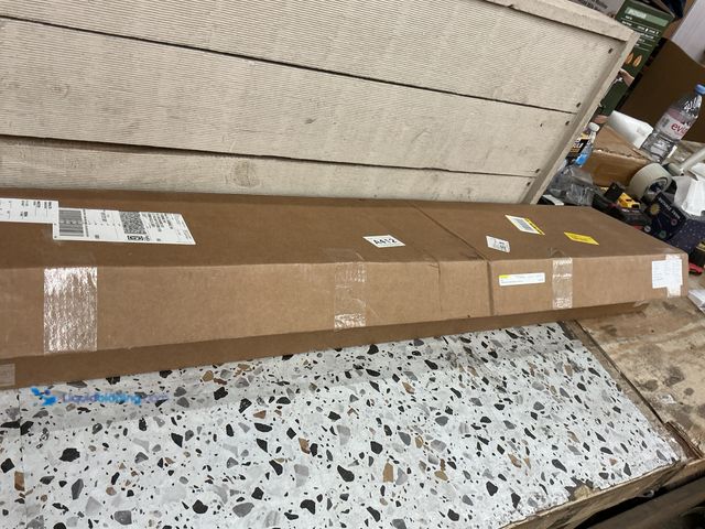 Lot 49-5489257 - Approx 56'' White Faux Wood Blinds. Unused with no hardware.