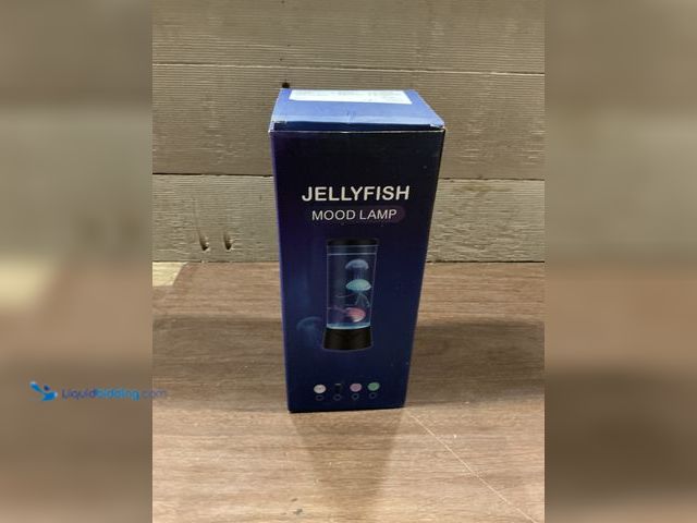 Lot 49-3511737 - Jellyfish Mood Lamp Light changing (Black) (Unused) No Factory Image