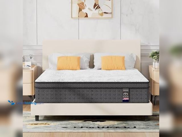 Lot 49-1630818 - Queen Size 14" Hybrid Mattress in a Box, Model # X0053XPEZ1, Unused. (NOTE: Mattress still vacuumed ...