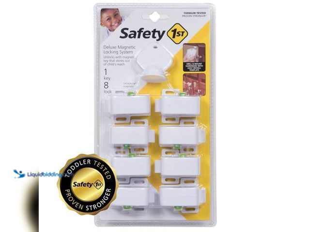 Lot 49-3616690 - Safety 1st Magnetic Locking System Complete (9-Piece) - Unused SKU # 1000397318  Ref#LBRELIST