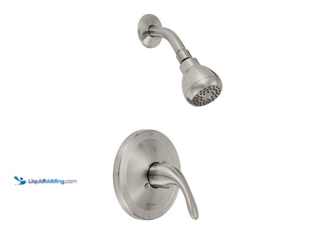 Lot 49-5413489 - Glacier Bay
Builders Single Handle 1-Spray Shower Faucet 1.8 GPM with Ceramic Disc Valves, Integral...