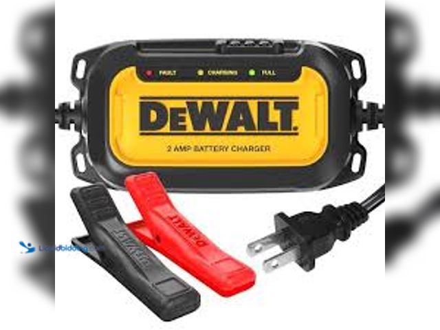 Lot 49-5415460 - DEWALT Professional 2 Amp Automotive Battery Charger and Maintainer. Model # DXAEC2. Slightly used.