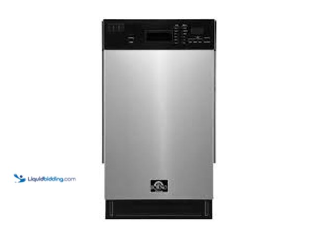 Lot 49-5488107 - Forno Polo 18 in. Built-in Tall Tub Dishwasher Stainless Steel. Model # FDWBI8041-18S. Unused, minor...