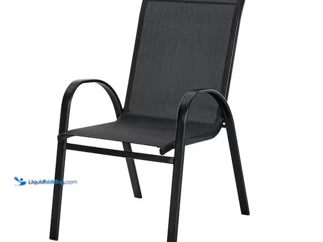 Lot 49-5555299 - StyleWell
Sling Stack Outdoor Dining Chair in Black, Unused