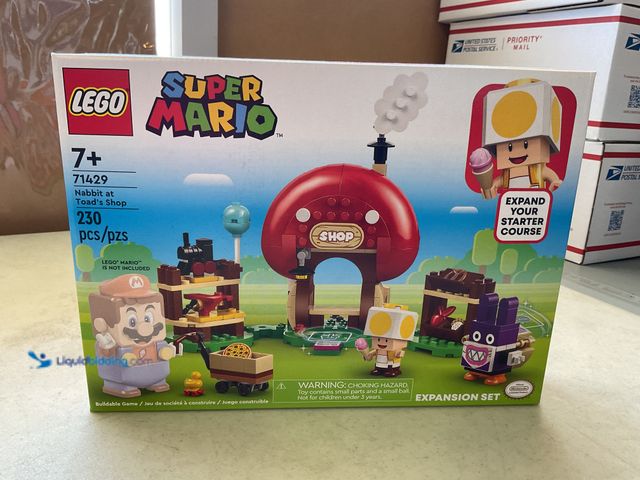 Lot 49-1977803 - Other NEW FACTORY SEALED LEGO SUPER MARIO NABBIT AT TOAD’S SHOP #71429 230PCS #COINS0723