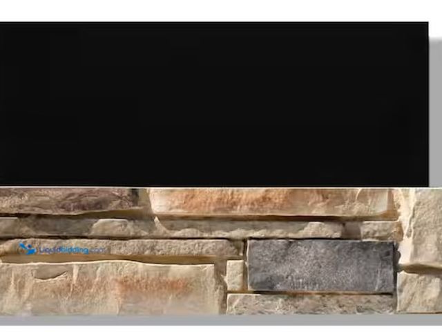 Lot 49-3639309 - Silvermine Stone 6 in. x 24 in. Stone Veneer Ledgestone Flat Panel Dakota Sunset (Box of 8), Model: ...