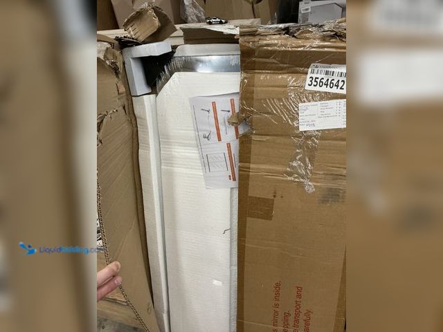 Lot 49-3564642 - 56X16 3Pack Large Home Gym Mirror, Frameless Tempered Glass Dance Wall Mounted Mirror for Home, Yoga...