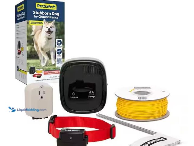 Lot 49-5478482 - PetSafe
Stubborn Dog In-Ground Fence Internet # 308164398
Model # PIG00-10777
Store SKU # 1004078...