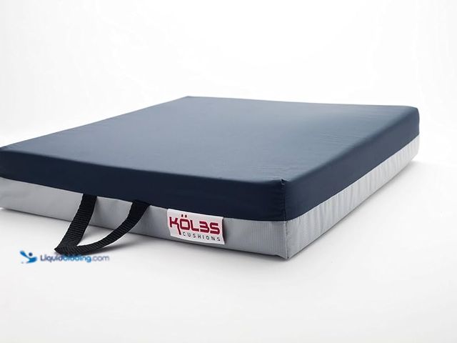 Lot 49-3600178 - Kolb's Gel Extreme | Wheelchair Cushion Seat Cushion | Coccyx, Sciatica & Tailbone Pain Relief Cushi...