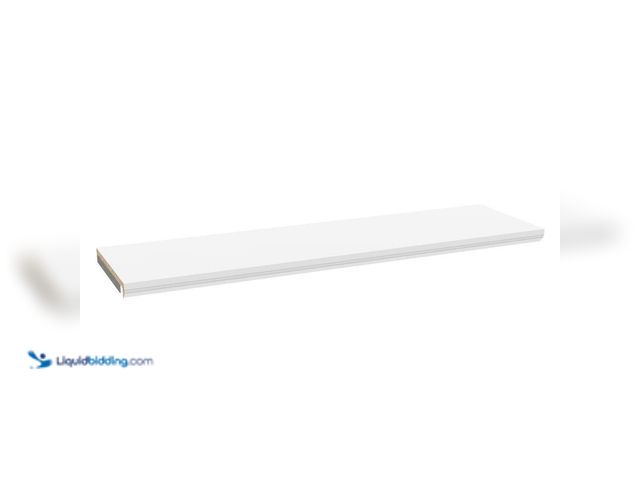 Lot 49-5453492 - ClosetMaid Impressions 48 in. W White Top Shelf Kit. [Model # 14485] Unused