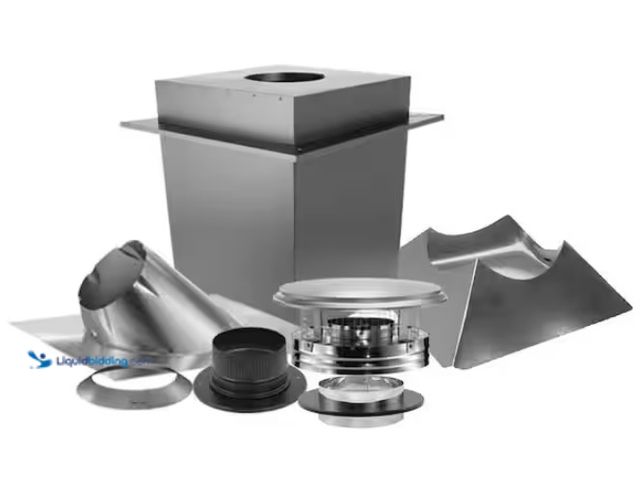 Lot 49-1550291 - DuraVent DuraPlus All-Fuel Chimney 6in. Diameter Basic Kit, Model # 6DP-KTUP,   Ref#ASB1024