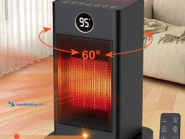 Lot 49-5436388 - Space Heaters for Indoor Use,2023 Upgraded PTC Portable Mini Space Heaters with Sensor,Humidifier & ...