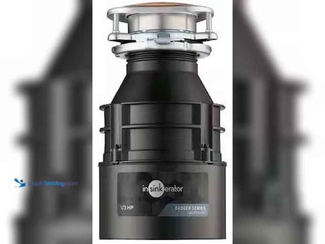 Lot 49-5478684 - InSinkErator
Badger 100, 1/3 HP Continuous Feed Kitchen Garbage Disposal, Badger Series Internet # ...