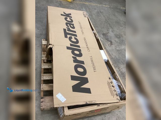 Lot 49-5486887 - NordicTrack T Series 10 Treadmill with 10'' Tilting Touchscreen Item is Factory Sealed with attachme...