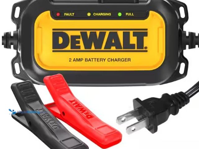 Lot 49-2022776 - DEWALT Professional 2 Amp Automotive Battery Charger and Maintainer, Model # DXAEC2, MSRP $49.98, Sl...
