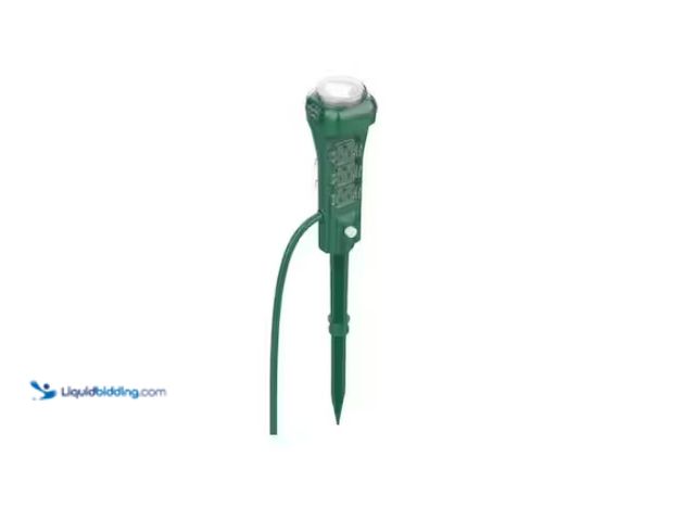 Lot 49-1551591 - Lot of (2) Defiant Outdoor Yard Stake with Mechanical Timer, Model # YLT-37-1TM, New, 2 Yard stacks ...