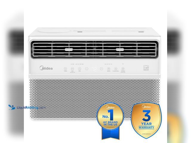 Lot 49-3564024 - 10,000 BTU Smart Inverter Plus Window AC for up to 450 sq. ft., Dual Filtration, Remote, Wi-Fi, Ener...