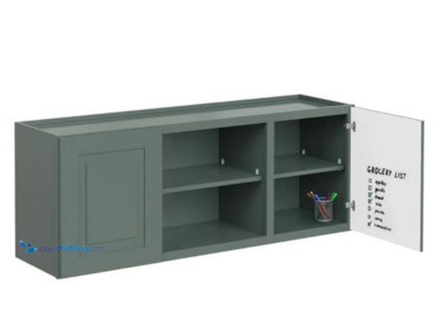 Lot 49-5551911 - Greenwich Aspen Green Laundry Wall Cabinet, Factory Sealed