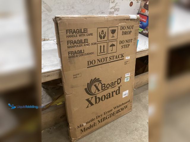 Lot 49-5483905 - XBoard Magnetic Whiteboard 48 x 36, White Board 4 x 3, Dry Erase Board with Detachable Marker Tray. ...