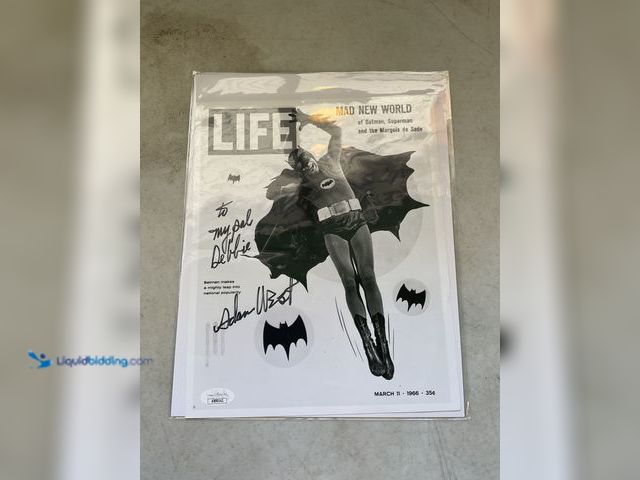 Lot 49-1977834 - Other AMAZING ORIGINAL BATMAN “ADAM WEST” AUTOGRAPHED 8X10 PRINT WITH JSA COA #COINS0723