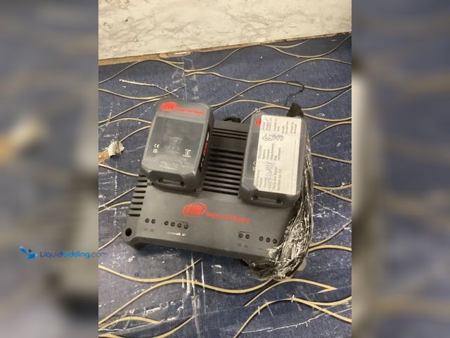 Lot 49-3539696 - BC1221 IQ Series Li-Ion 2 Bay Charger Item is used with batteries, tested/works