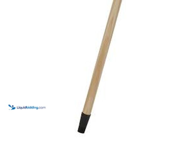 Lot 49-5435728 - 5ft Wooden Broom Sticks (2pack) (dusty) Unused