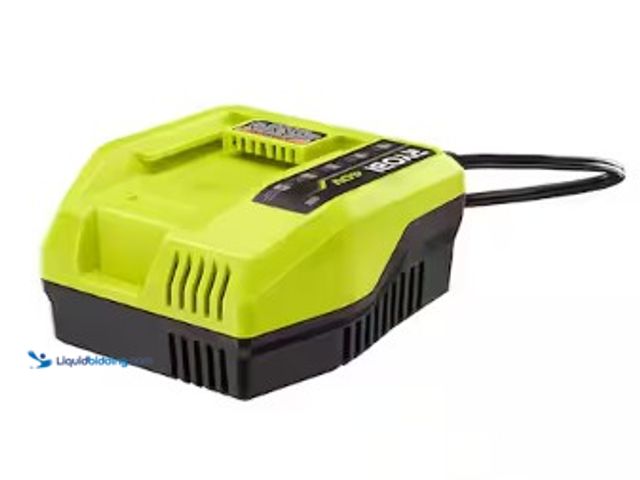 Lot 49-2025210 - RYOBI 40V Lithium-Ion Fast Charger, Model # OP408A, MSRP $99, Slightly used, Works, Scuffs & scratch...