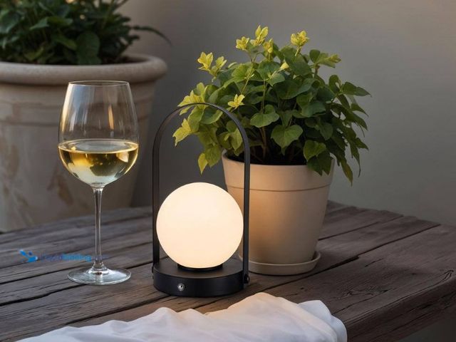 Lot 49-5552866 - QTY 2 - Alsy
9.8 in. Black Contemporary Rechargeable 3CCT Integrated LED Globe Lamp with Handle. Mo...