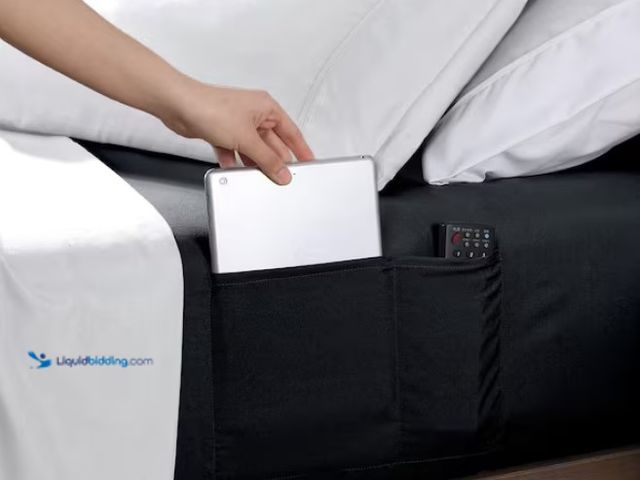 Lot 49-1567985 - Lot of (2) swift home Twin XL Size Microfiber Fitted Sheet with 8 in. Double Storage Pockets, Black,...