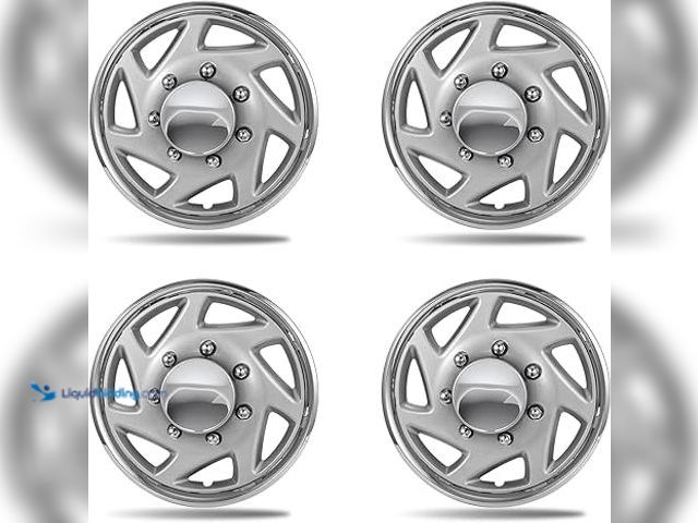 Lot 49-5433835 - 16in 8-Lug Wheel Covers for 1992-2014 Ford E150/E250/E350 Econoline & Clubwagon Vans | 1992-2025 Cut...