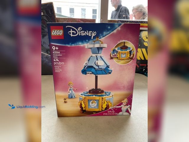 Lot 49-1505765 - COLLECTIBLE FACTORY SEALED LEGO DISNEY 43266 CINDERELLA’S DRESS #COINS0122