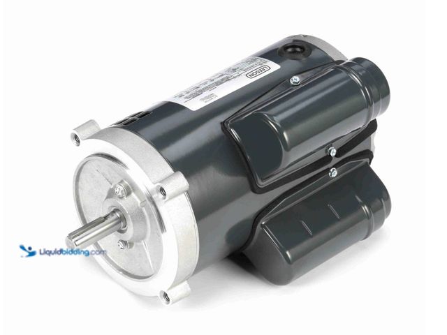 Lot 49-3430521 - LEESON Fan and Blower Motor, 1.50 HP, 1 Ph, 60 Hz, 115/208-230 V, 3600 RPM, 56C Frame, DP - O231, Mo...