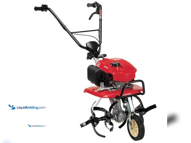 Lot 49-1627615 - Honda Mid Tine 21in Adjustable Tiller With 57cc Honda GXV57 Engine Model #F220, Used, Has Compressio...