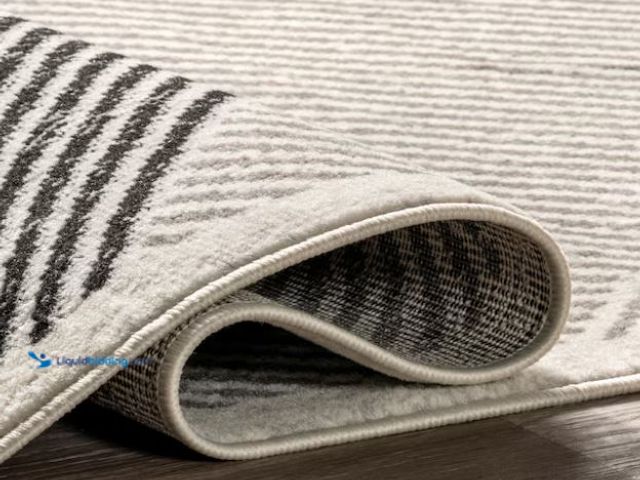 Lot 49-5452494 - nuLOOM Charline Modern Mountain 6ft. Grey Area Rug. Item is unused.