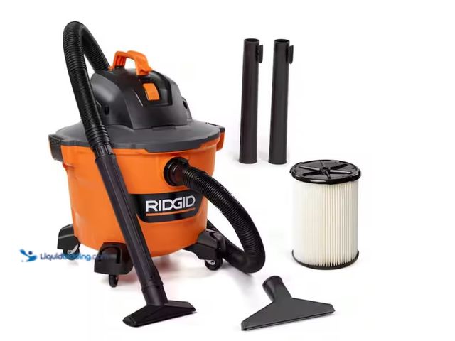 Lot 49-1566879 - RIDGID 9 Gal. 4.25 Peak HP NXT Shop Vacuum Wet Dry Vac with General Debris Filter, Locking Hose and ...