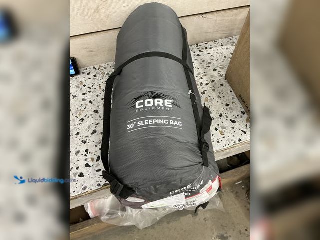 Lot 49-5552796 - CORE Hybrid 30 Degree Sleeping Bag. Grey. Unused. ART #1387028