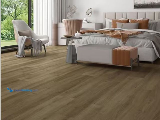 Lot 49-1569154 - Approx. (194.31 Sq. Ft.) of Vortex Wildwood Brown Oak 22 MIL x 9 in x 48 in L Click Lock Waterproof ...