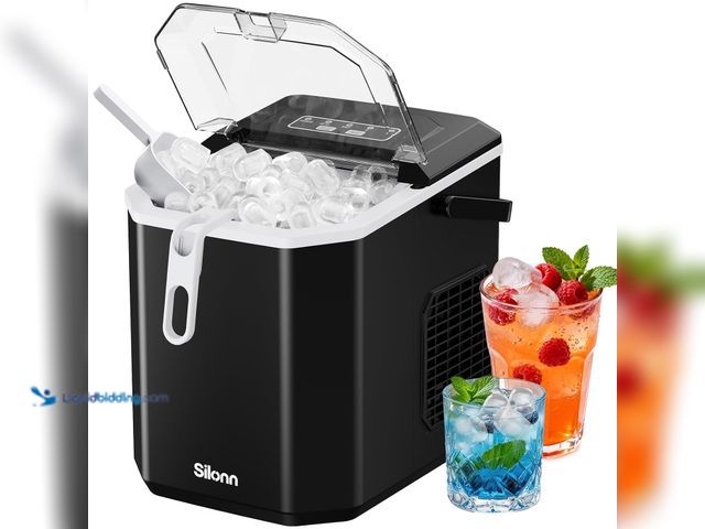 Lot 49-5554286 - Silonn Commercial Ice Maker Model #SLIM21B New