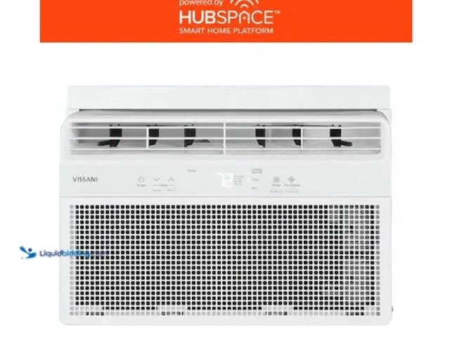 Lot 49-1630647 - Vissani 6,000 BTU 115-Volt Window Air Conditioner (Cools 250 sq.ft.) with Remote, Dehumidifier, and ...