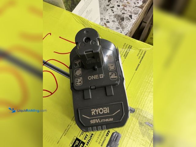 Lot 49-3564725 - Ryobi 18v 4 ah Battery, Unused,