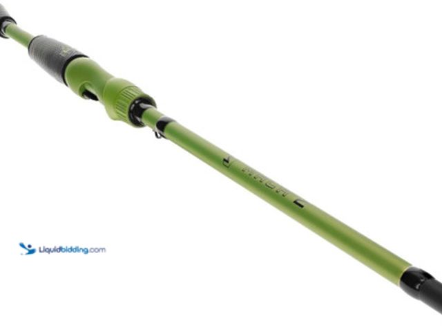 Lot 49-1631792 - Zebco Mach 2 6'9" Med Fst Spin Rod, Model # M2APSRG2, Slightly used, Scuffs/Scratches, Shipping dama...