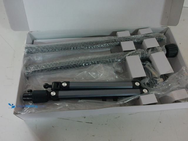 Lot 49-3600258 - OATSBASF Tablet Floor Stand, Overhead Bed Phone Mount, Height & 360 Degree Angle Adjustable Universa...